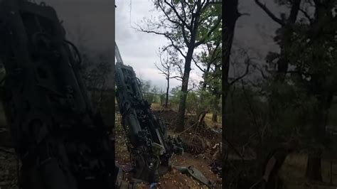 Ukraine War M777 Howitzer Pounding Russian Positions At The Donbas