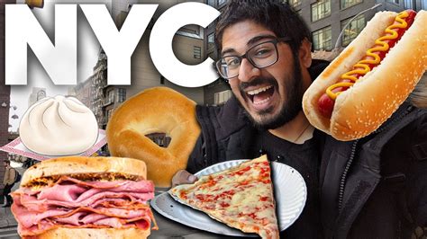 Best Food In New York City Top 10 Foods To Try In Nyc Youtube