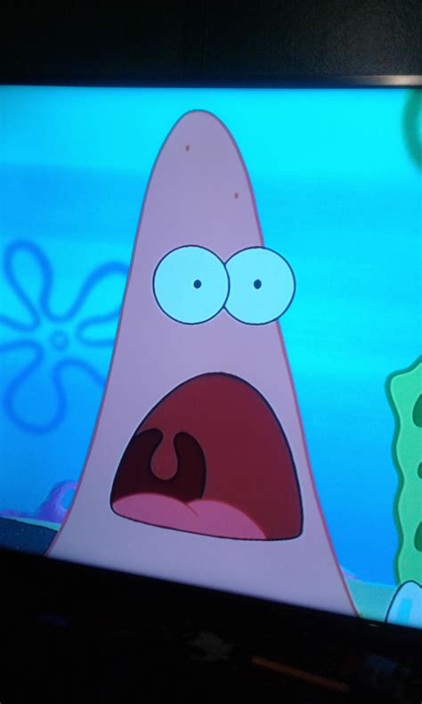 He Back Surprised Patrick Know Your Meme