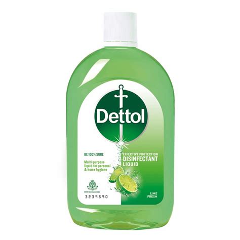 Dettol Liquid Disinfectant For Floor Cleaner Surface Disinfection Personal Hygiene Lime Fresh