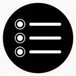 Checklist Round Icon Circle Clipboard Chart Icons