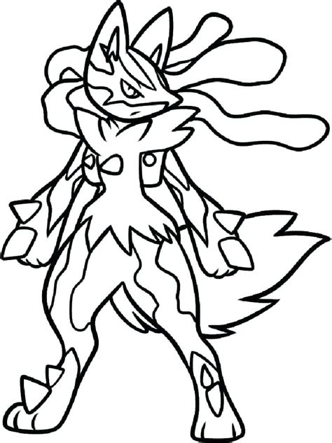 Riolu Coloring Coloring Pages