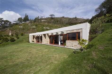 House Built Into A Hill