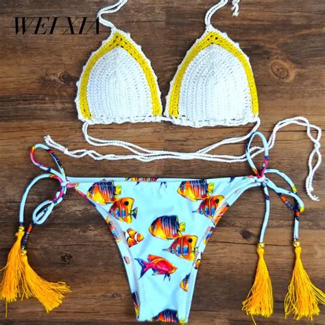 Buy Weixia 2018 Push Up Bra Girls Bikini Swimwear Z005 Beautiful Swimsuit
