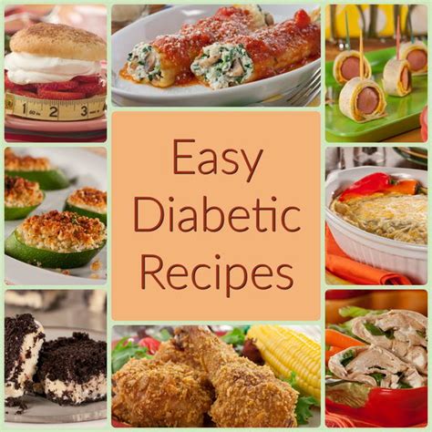 Diabetic recipes has recipes for main dishes, sides and even sweets! Top 10 Easy Diabetic Recipes | EverydayDiabeticRecipes.com