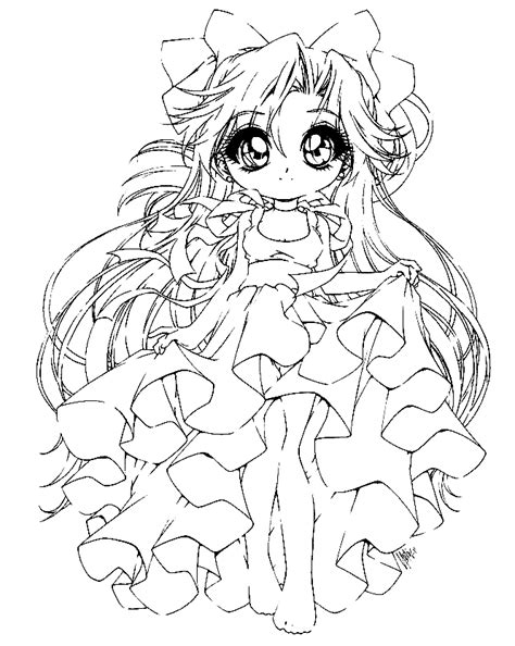 Top 82 Coloring Pages Of Chibi Anime Best Induhocakina