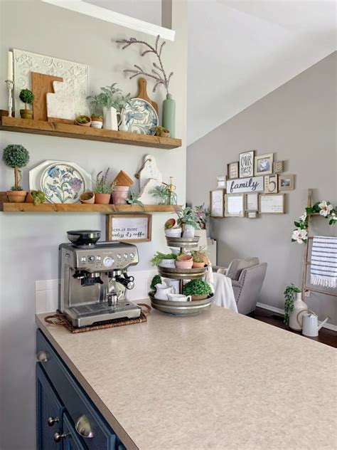 Tips For Styling Kitchen Shelves Ruffled Nest Decor