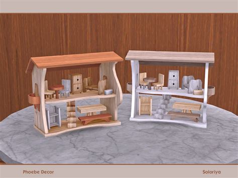 The Sims Resource Phoebe Decor Dollhouse