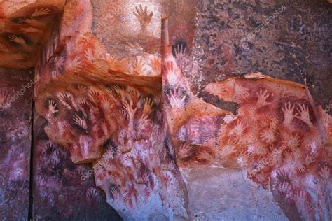 Cave Paintings In The Cueva De Las Manos Stock Photo By ©sunsinger 17672029