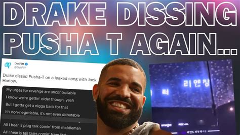 Drake Disses Pusha T Again On New Jack Harlow Leak Have A Turn All The Lyrics Broken Down