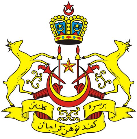 Logo Dan Bendera Negeri Kelantan Persekutuan Tanah Melayu Malaysia