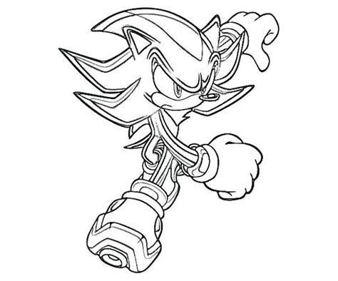 55 Desenhos Do Shadow Sonic Para Imprimir E Colorirpintar