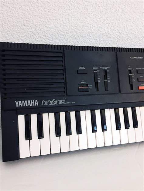 Vintage Yamaha Pss 260 80s Music Synth Keyboard Circuit Etsy