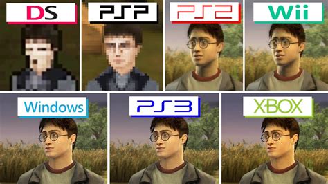 Harry Potter And The Half Blood Prince 2009 Ds Vs Psp Vs Ps2 Vs Wii
