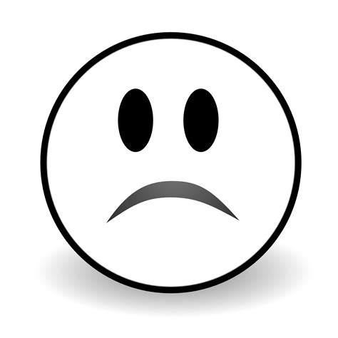 Frown Face Clipart Best