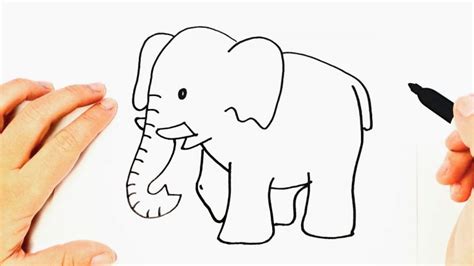 Cómo Dibujar Elefantes 】 Paso A Paso Muy Fácil 2024 Dibuja Fácil