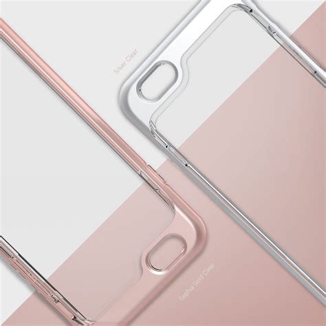 The Rose Gold And Clear Polycarbonate Bumper Iphone 66s Case Designskinz