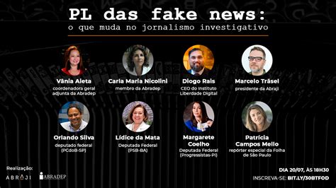 PL Das Fake News O Que Muda No Jornalismo Investigativo Sympla
