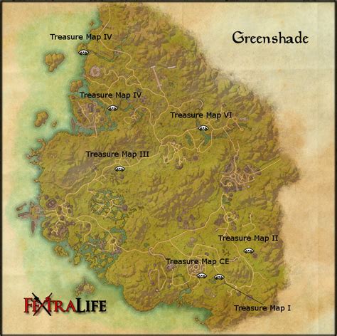 Greenshade Treasure Map Iii Elder Scrolls Online Wiki