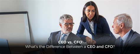 Ceo Vs Cfo Whats The Difference Between A Ceo And Cfo