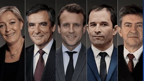 Présidentielle 2017 Les Cinq Principaux Candidats Sont Connus