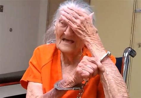 94 Year Old Florida Woman Handcuffed And Jailed For