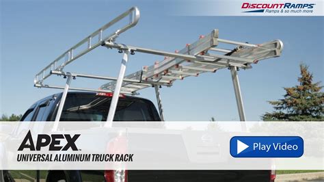 Apex Universal Aluminum Truck Rack Youtube