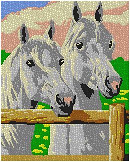 Und sollte es nicht auf anhieb klappen, können sie sich im forum mit. Päarchen | Ministeck, Kreuzstichsets, Pferd vorlage