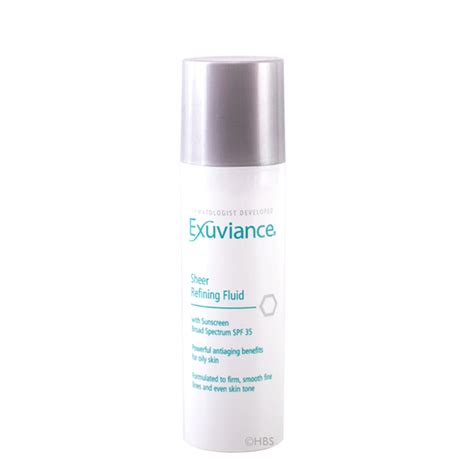 Så hvorfor skulle huden din være det? Exuviance Sheer Refining Fluid SPF 35 - Shoppa online på ...
