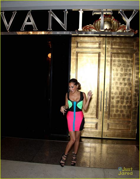 Full Sized Photo Of Adrienne Bailon Vanity Vegas Adrienne Bailon Lights Up Las Vegas Just
