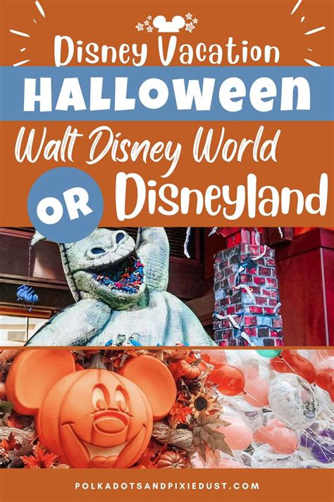 Halloween At Disney Walt Disney World Vs Disneyland