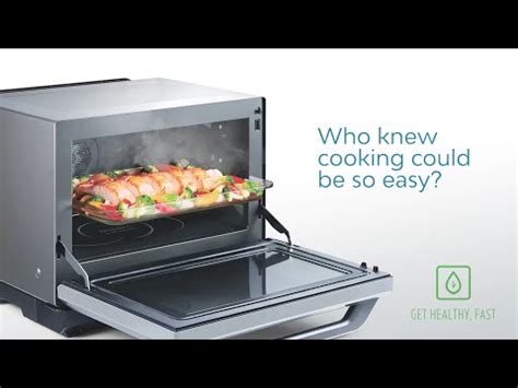 In addition to heating by steam, it can be used for baking, steaming, stewing and available by special order only. Panasonic Steam Convection Oven - YouTube