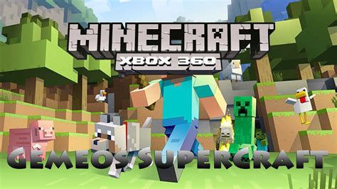 Minecraft Xbox 360 Edition Modo Sobrevivência Survival Youtube