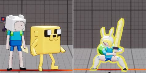 Modder Adds Fionna And Minecraft Finn And Jake To Multiversus