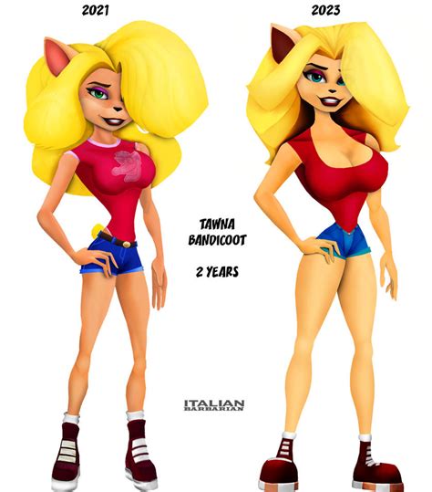 tawna bandicoot two years by italianbarbarian on deviantart