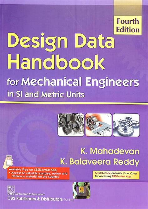 Buy Design Data Handbook For Mechanical Engineers In Si And Metric Units