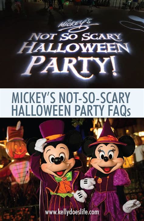 Mickeys Not So Scary Halloween Party Schedule