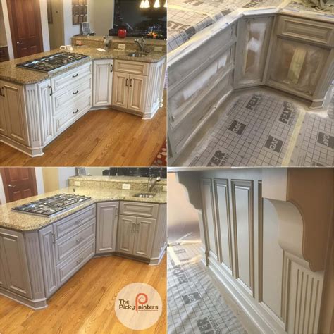 Best dining in montgomery county, pennsylvania: Kitchen Cabinet Refinishing, Cabinet Painting in Brunswick Ohio, Lots of preparation and 4 coats ...