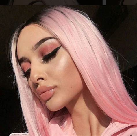 Ombre Pink Bob Beauty Lacefront Wig Wig Pink Hair Bob Lace Front