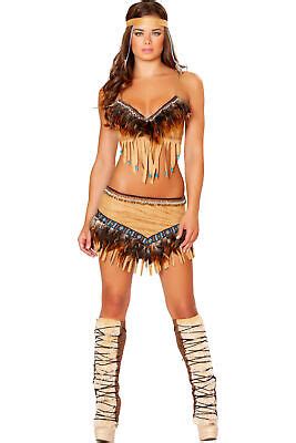 Sultry Indian Hottie Native American Babe Halloween Costume Outfit