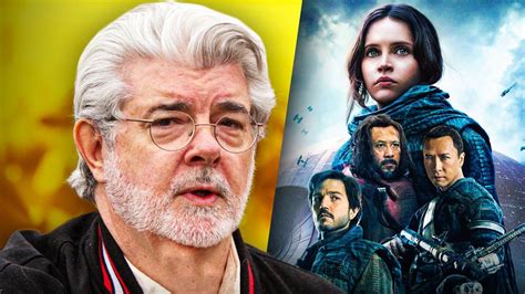 George Lucas Reaction To Disneys First Star Wars Spin Off Movie Revealed