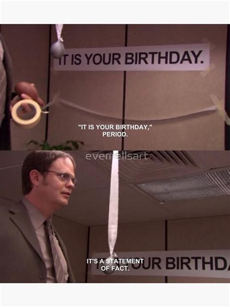 The Office Birthday Card It Is Your Birthday Card Funny Etsy Office