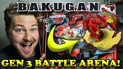 Bakugan Gen 3 Battle Arena Review Youtube