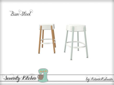 The Sims Resource Serenity Kitchen Bar Stool