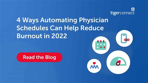 4 Ways Automating Physician Schedules Can Reduce Physician Burnout Tigerconnect