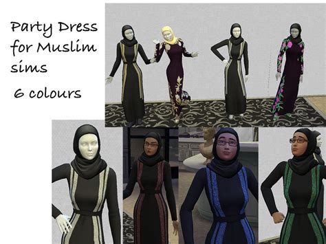 Sims 4 Abaya