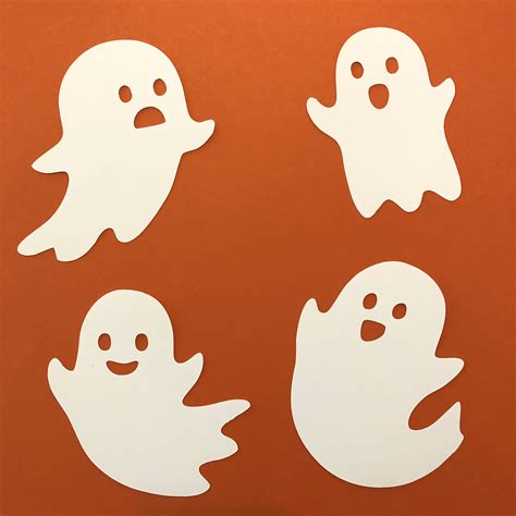 Halloween Ghost Cutouts Ubicaciondepersonascdmxgobmx