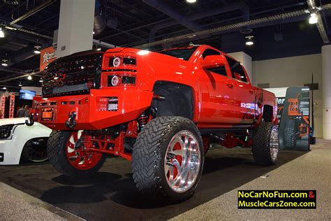 Chevy Duramax Lifted Truck By Denhart American Force 2015 Sema Motor
