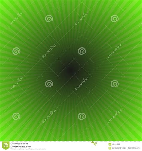 Abstract Gradient Ray Burst Background Green Vector