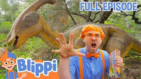 Blippi Learns About Dinosaurs Full Episode Blippi Kids Tv Shows
